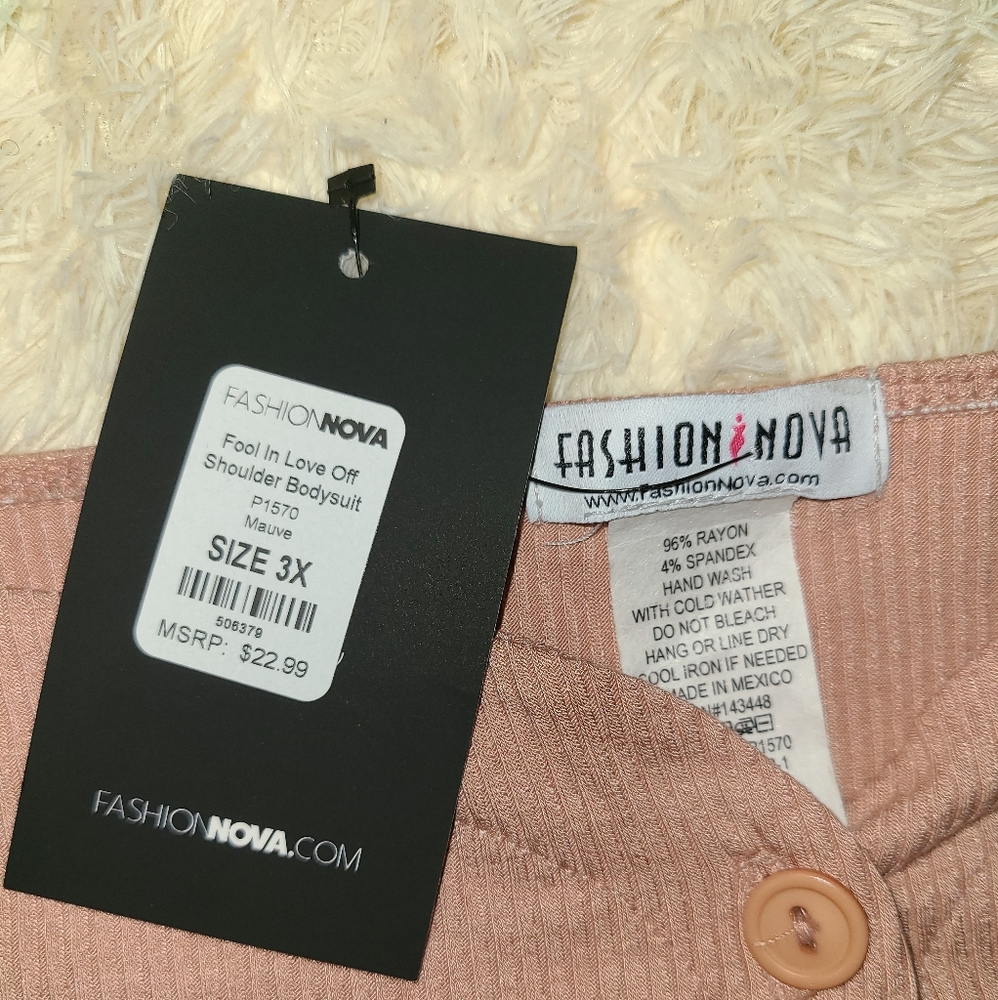 Fool In Love Off Shoulder Bodysuit